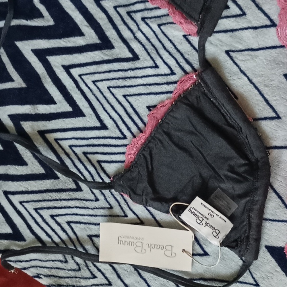 Beach Bunny Viva Las Vegas NWT SM top MD Full Coverage Bottom - Picture 9 of 14